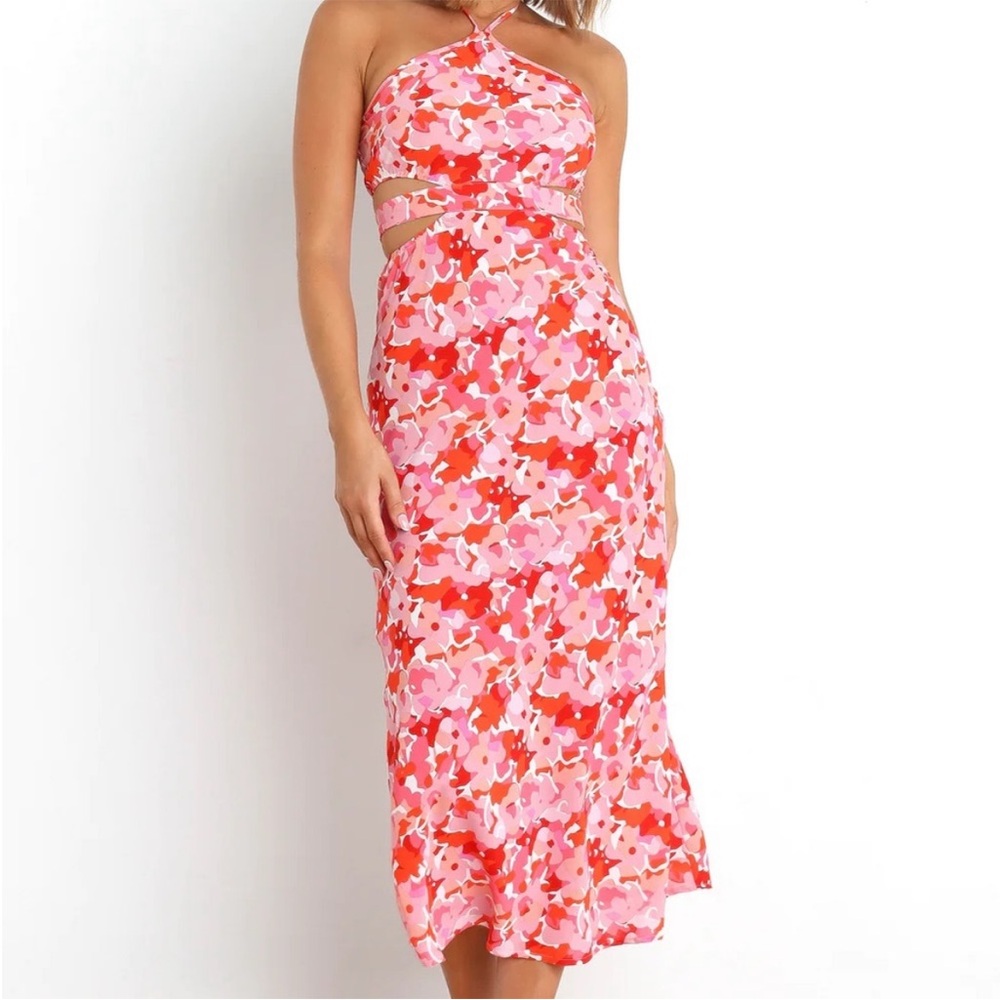 Petal and pup dress, worn twice size 6. Multi color.